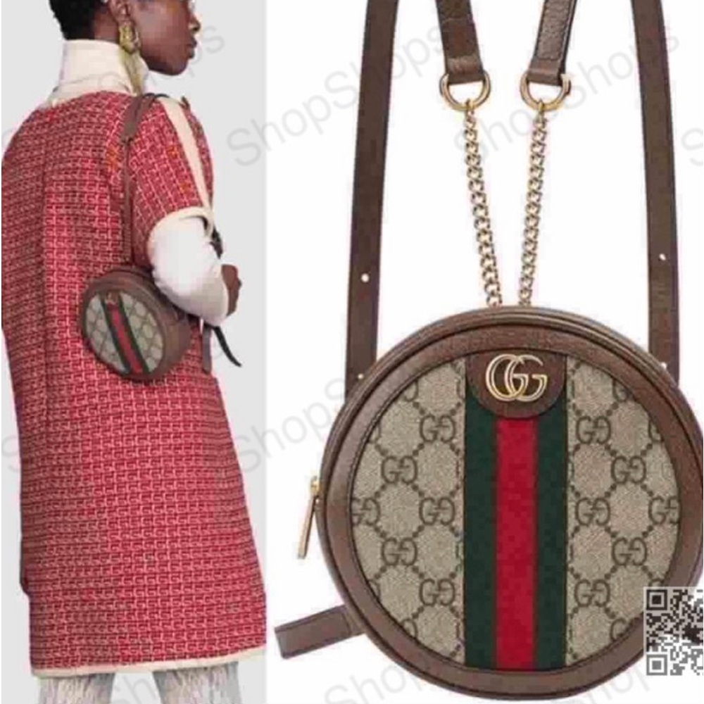 🔥🔥🔥JUST REDUCED BRAND NEW Gucci GG Supreme Mini Ophidia Backpack - Picture 2 of 13